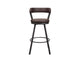 5566-29BR Appert Swivel Pub Height Chair, Brown