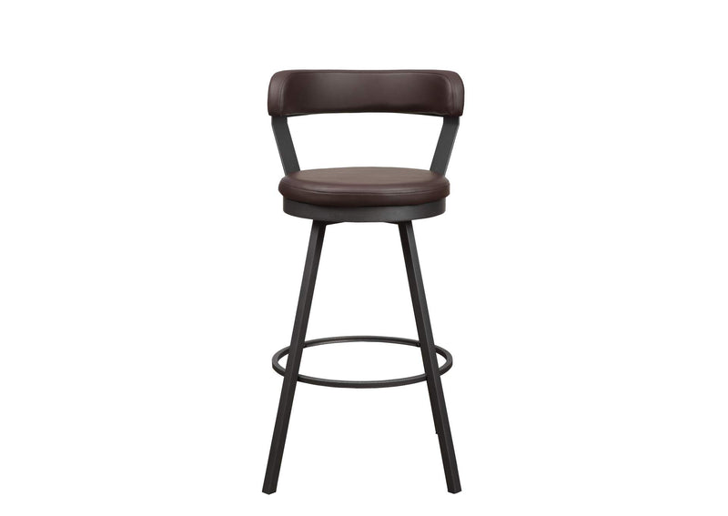 5566-29BR Appert Swivel Pub Height Chair, Brown
