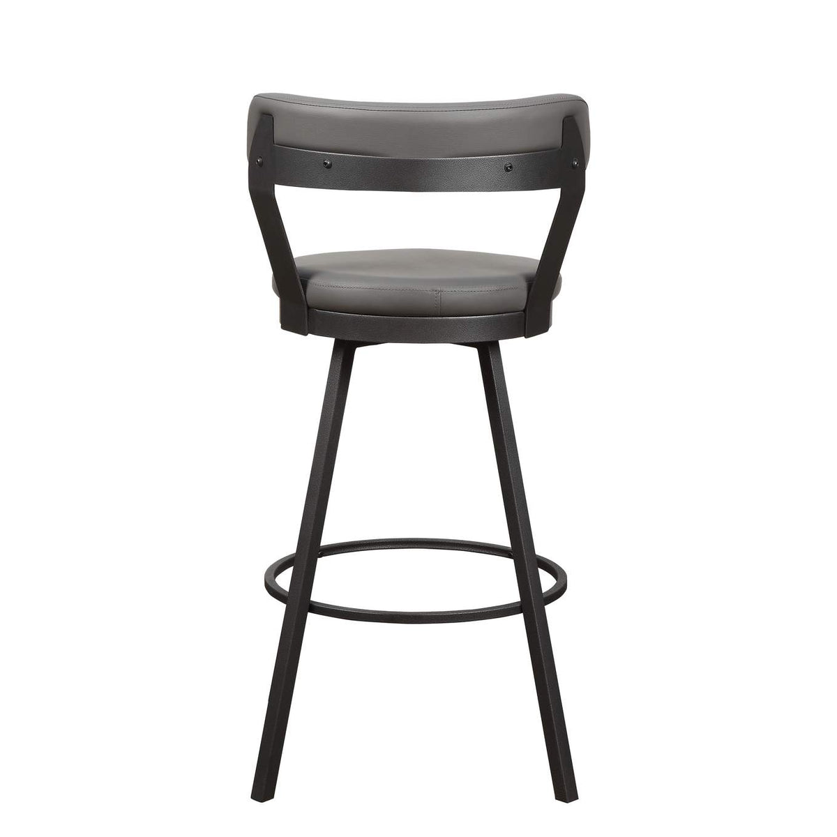5566-29GY Appert Swivel Pub Height Chair, Gray