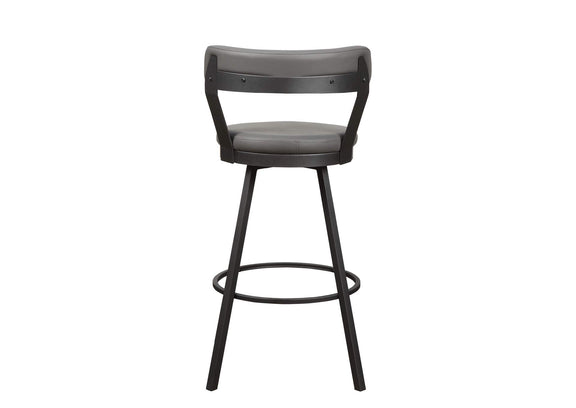 5566-29GY Appert Swivel Pub Height Chair, Gray