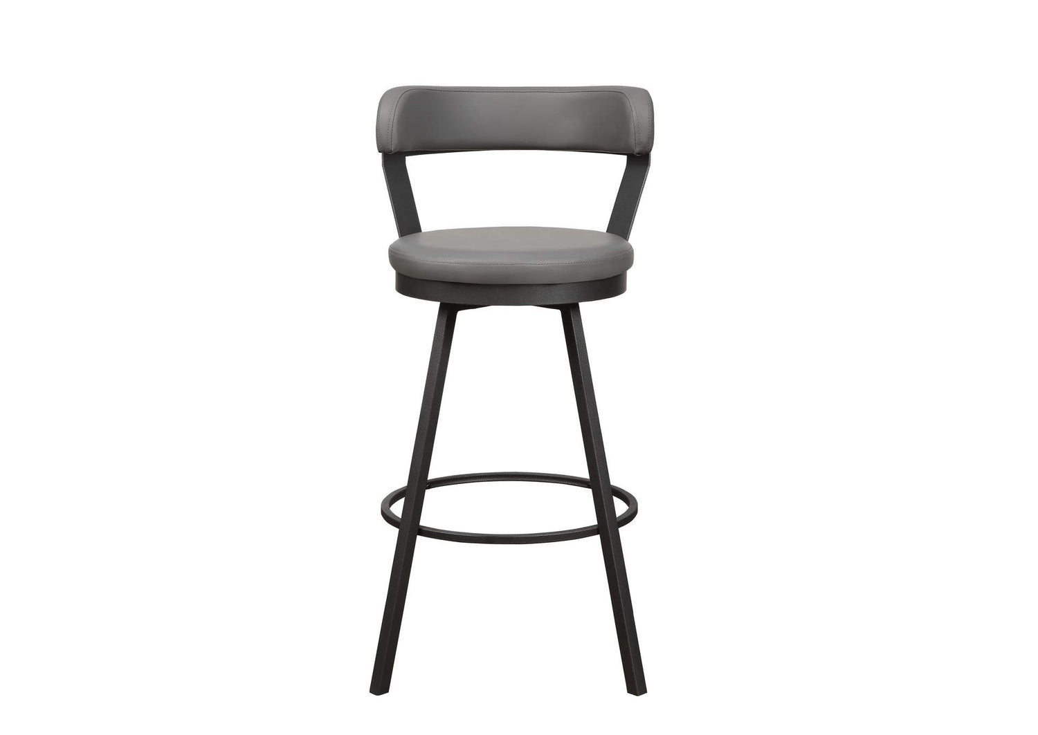 5566-29GY Appert Swivel Pub Height Chair, Gray