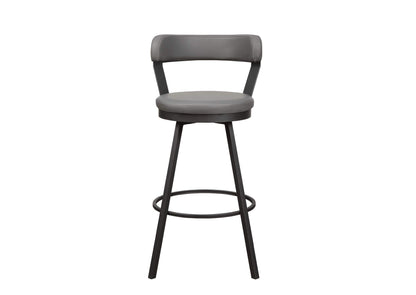 5566-29GY Appert Swivel Pub Height Chair, Gray