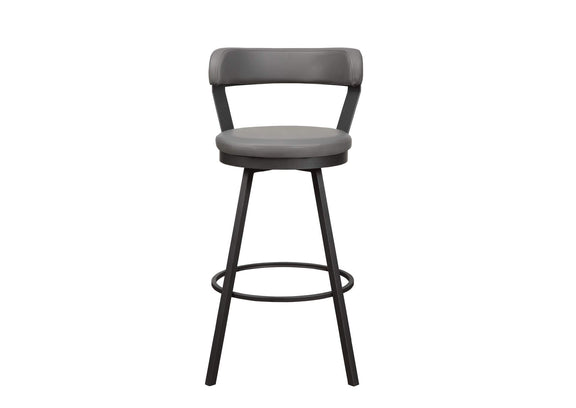 5566-29GY Appert Swivel Pub Height Chair, Gray