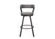 5566-29GY Appert Swivel Pub Height Chair, Gray