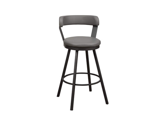 5566-29GY Appert Swivel Pub Height Chair, Gray