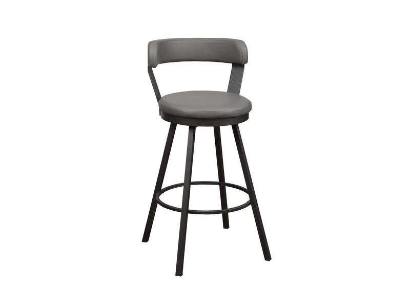 5566-29GY Appert Swivel Pub Height Chair, Gray