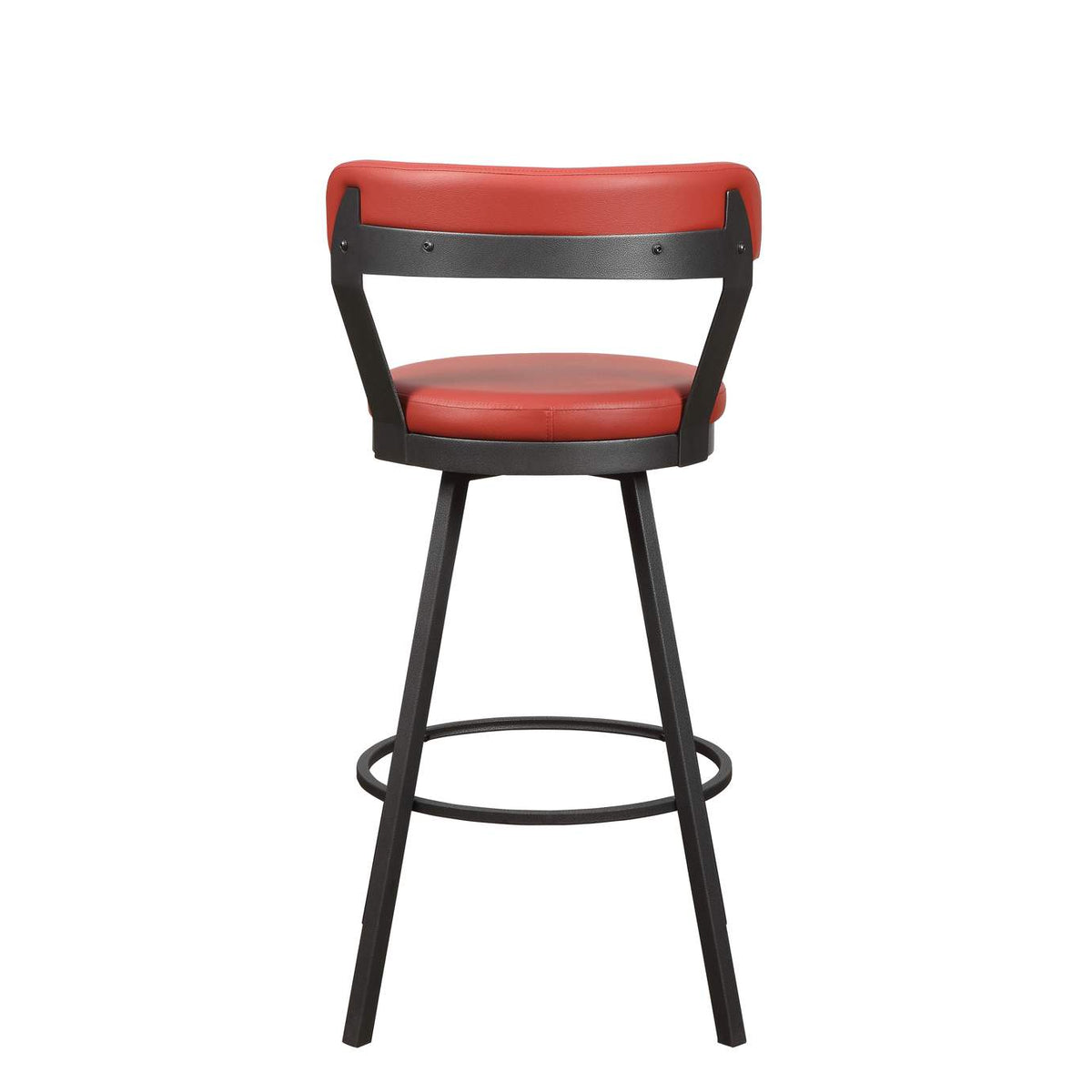 5566-29RD Appert Swivel Pub Height Chair, Red