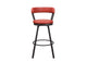 5566-29RD Appert Swivel Pub Height Chair, Red