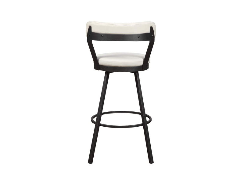 5566-29WT Appert Swivel Pub Height Chair, White