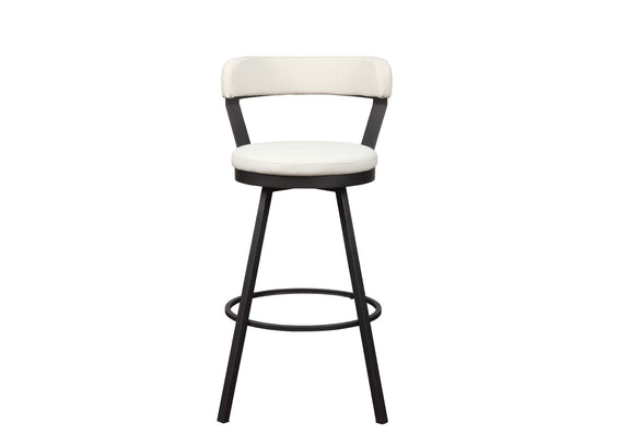 5566-29WT Appert Swivel Pub Height Chair, White