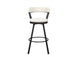 5566-29WT Appert Swivel Pub Height Chair, White