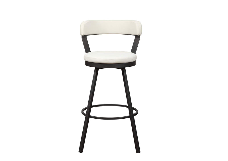 5566-29WT Appert Swivel Pub Height Chair, White