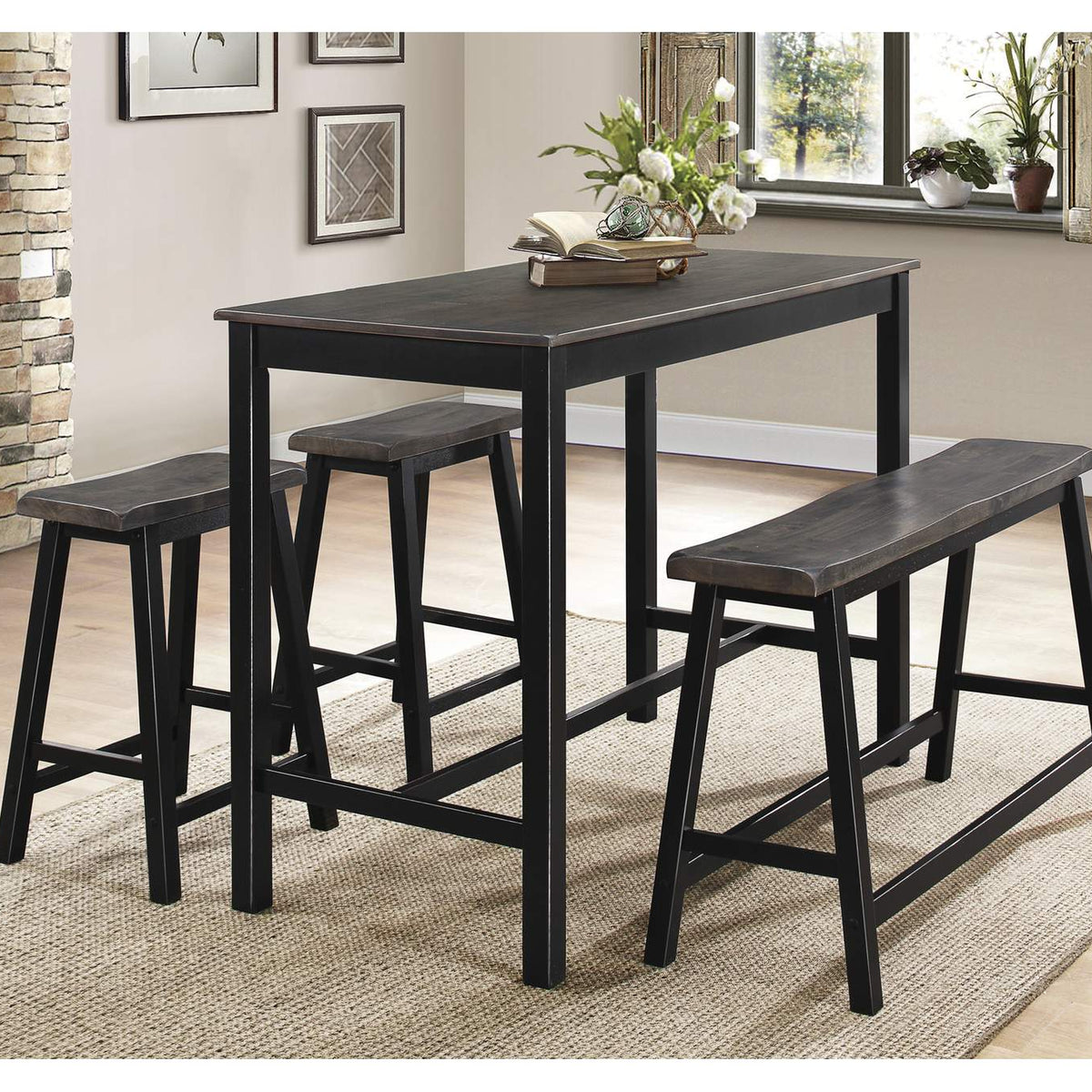 5578-32 Visby 4 Piece Counter Height Set
