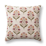 Transcendence - 22" x 22" Bluffs Pillow - Olive Green / Multi