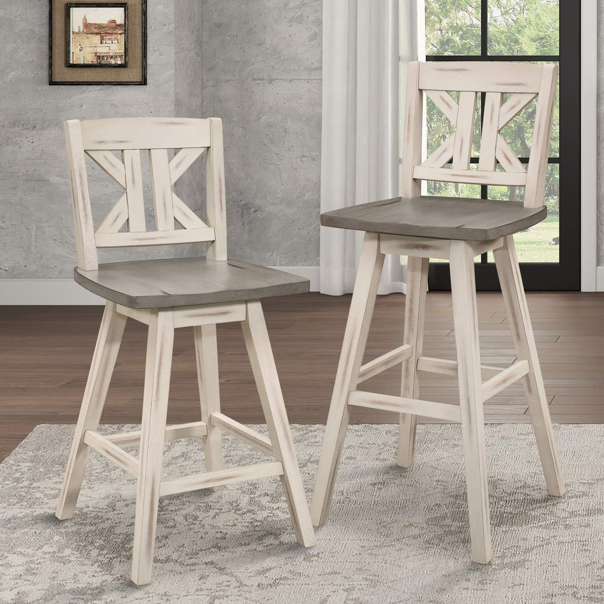 5602-29WTS1 Amsonia Swivel Pub Height Chair