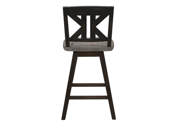 5602-24BKS1 Amsonia Swivel Counter Height Chair