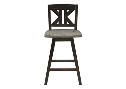 5602-24BKS1 Amsonia Swivel Counter Height Chair