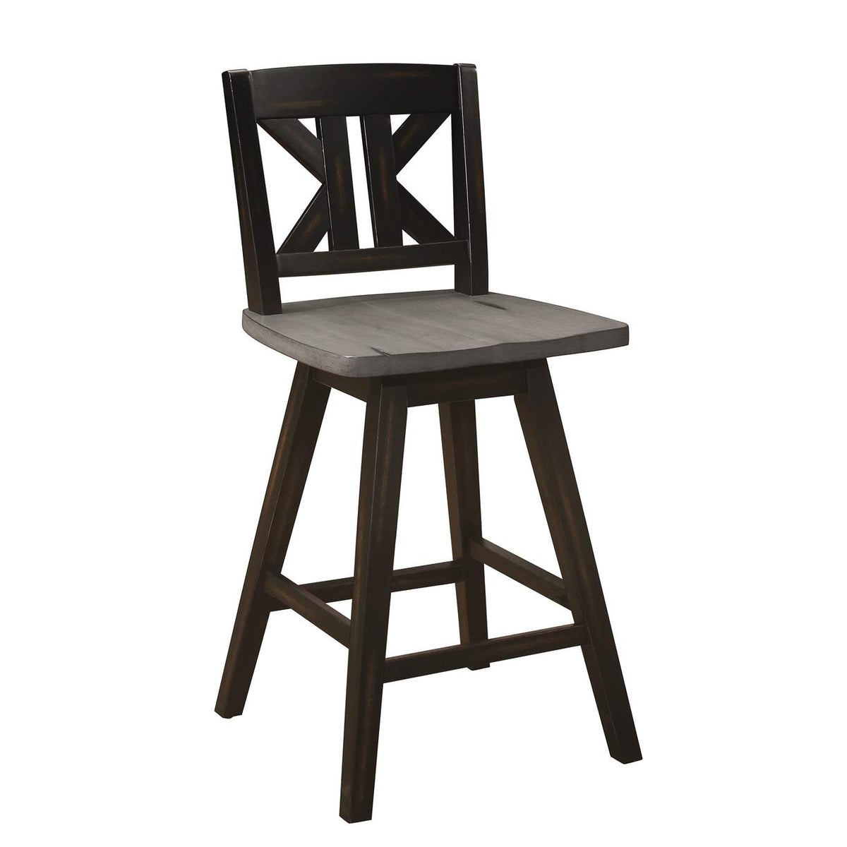 5602-24BKS1 Amsonia Swivel Counter Height Chair