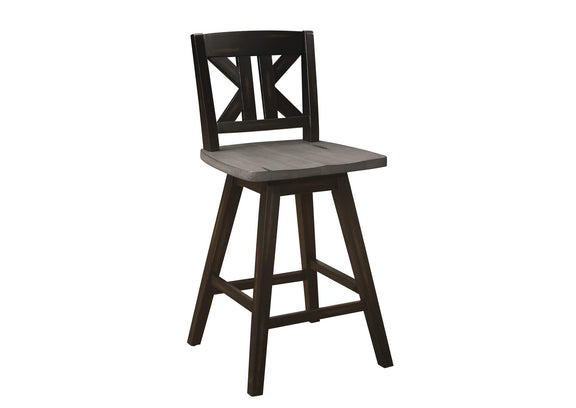 5602-24BKS1 Amsonia Swivel Counter Height Chair