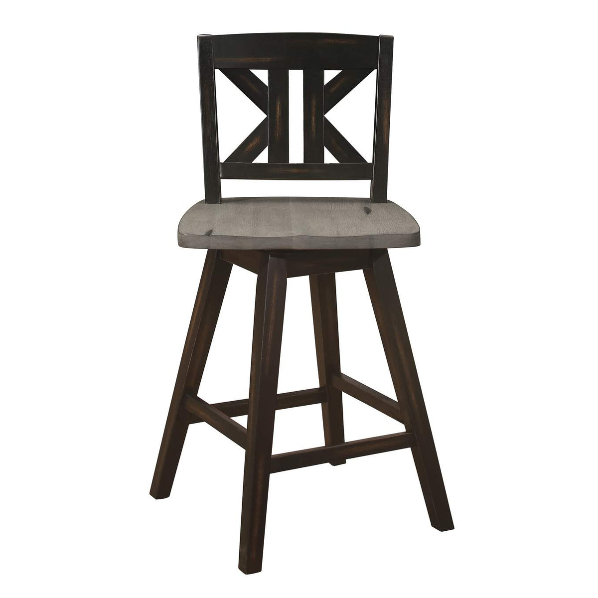 5602-24BKS1 Amsonia Swivel Counter Height Chair