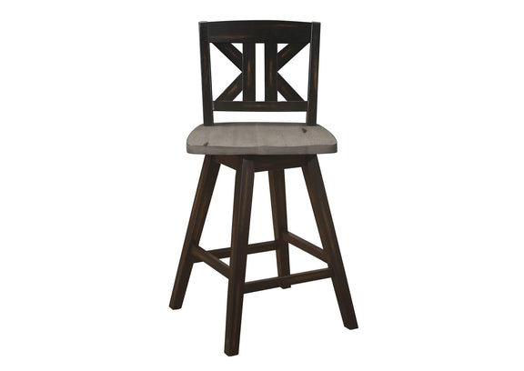 5602-24BKS1 Amsonia Swivel Counter Height Chair