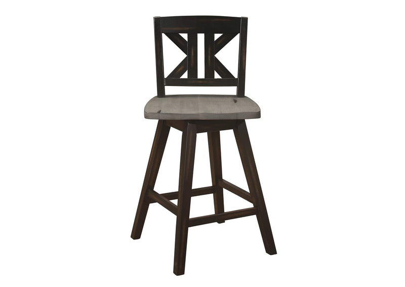 5602-24BKS1 Amsonia Swivel Counter Height Chair