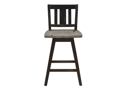 5602-24BKS2 Amsonia Swivel Counter Height Chair
