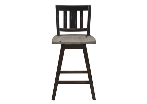 5602-24BKS2 Amsonia Swivel Counter Height Chair