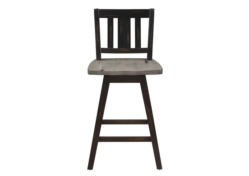 5602-24BKS2 Amsonia Swivel Counter Height Chair