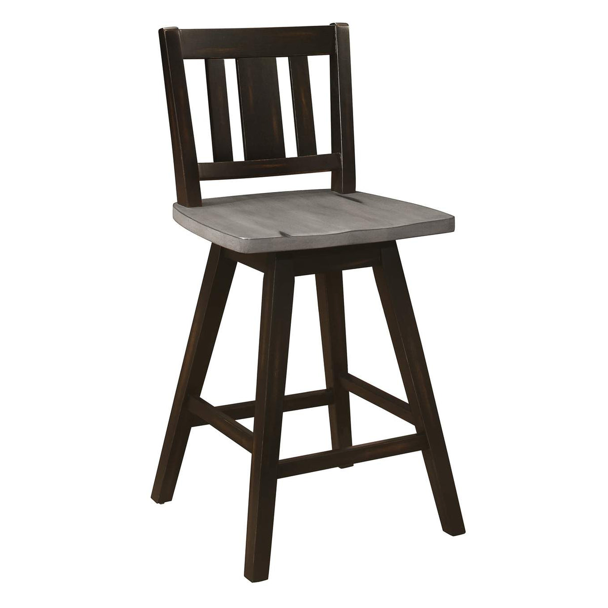 5602-24BKS2 Amsonia Swivel Counter Height Chair