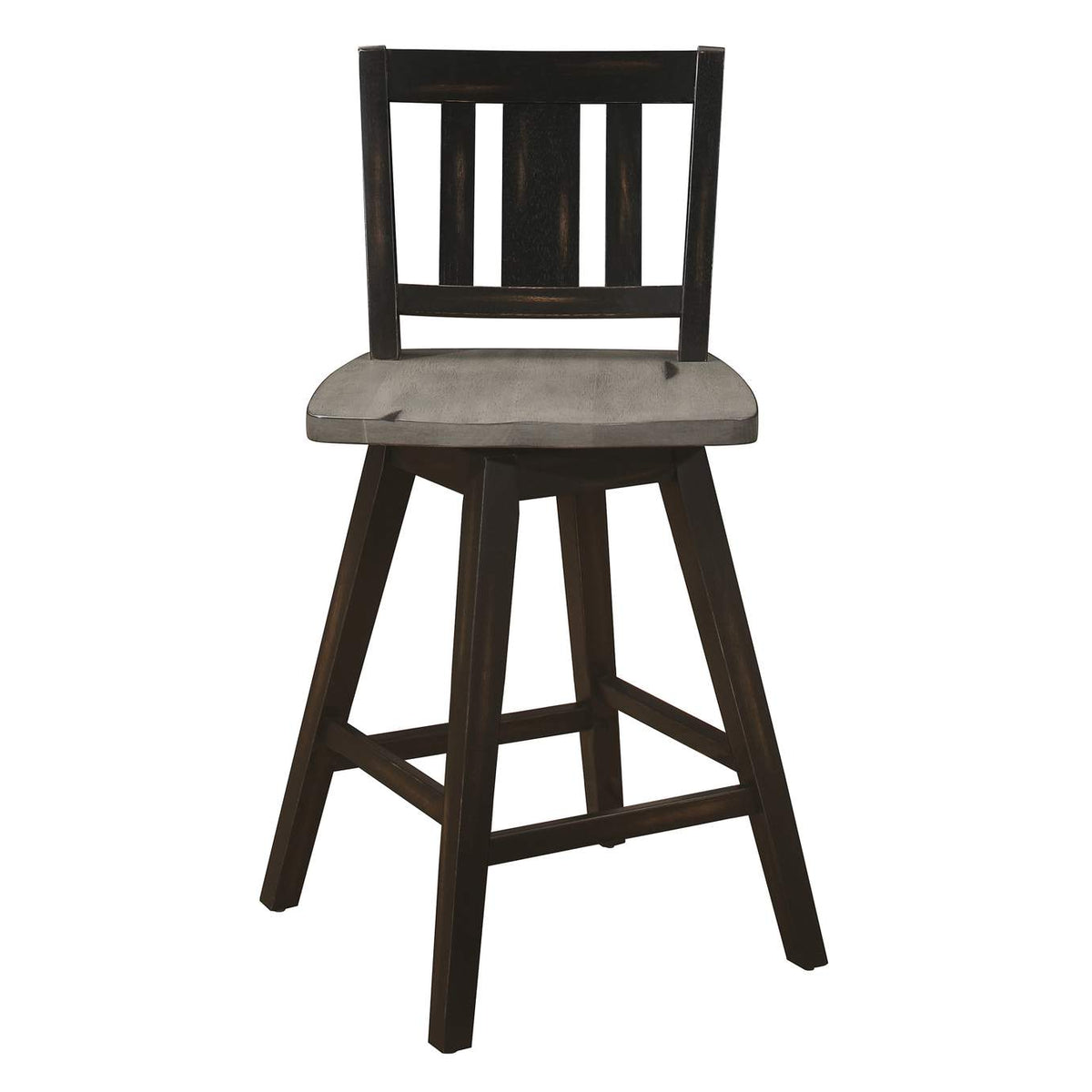 5602-24BKS2 Amsonia Swivel Counter Height Chair