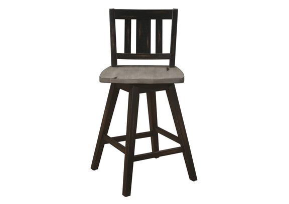 5602-24BKS2 Amsonia Swivel Counter Height Chair