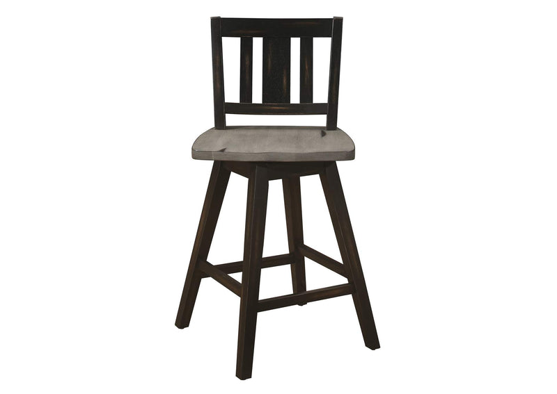 5602-24BKS2 Amsonia Swivel Counter Height Chair