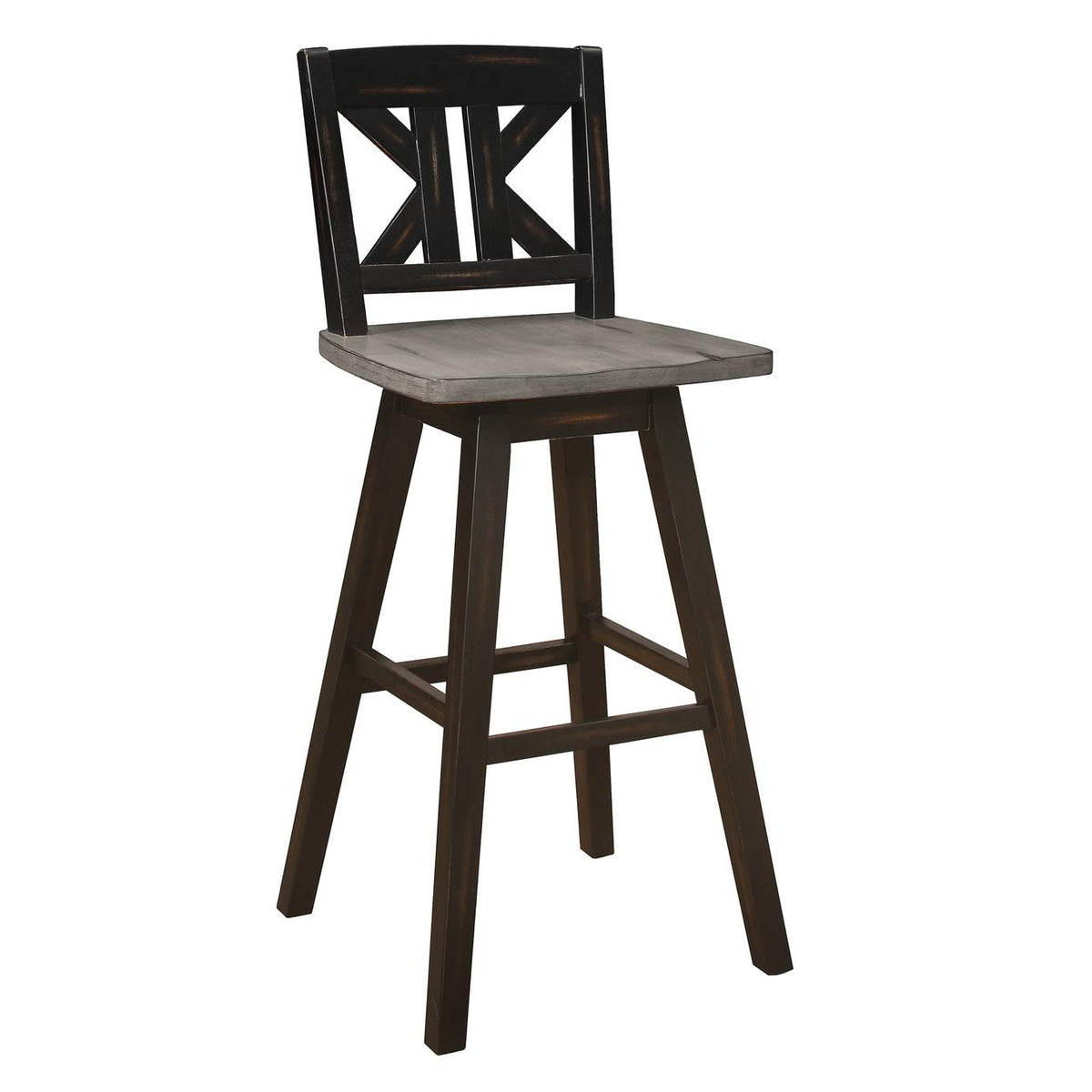 5602-29BKS1 Amsonia Swivel Pub Height Chair