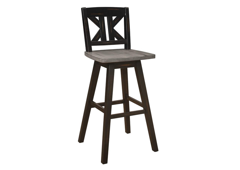 5602-29BKS1 Amsonia Swivel Pub Height Chair