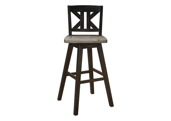 5602-29BKS1 Amsonia Swivel Pub Height Chair