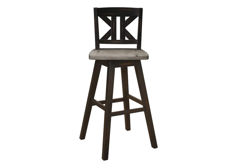 5602-29BKS1 Amsonia Swivel Pub Height Chair