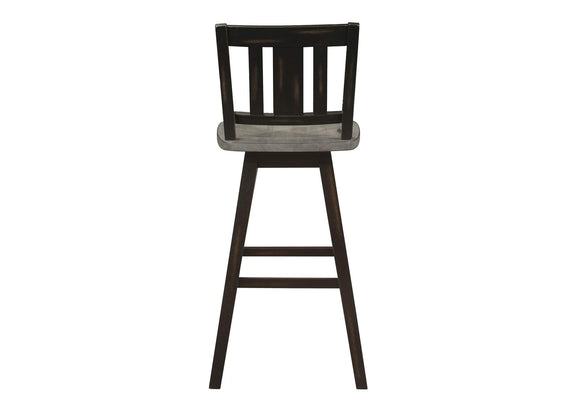 5602-29BKS2 Amsonia Swivel Pub Height Chair