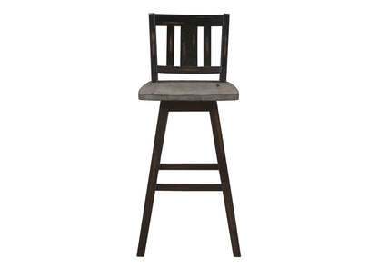 5602-29BKS2 Amsonia Swivel Pub Height Chair