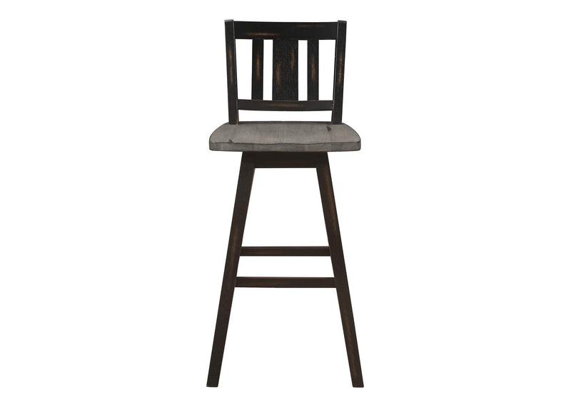 5602-29BKS2 Amsonia Swivel Pub Height Chair