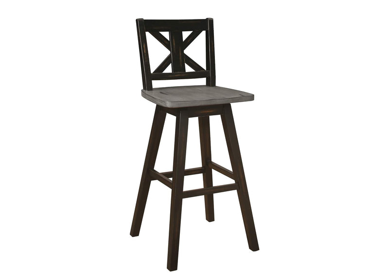 5602-29BK Amsonia Swivel Pub Height Chair