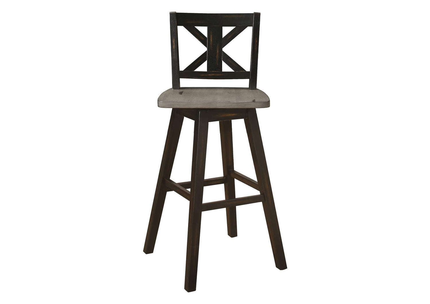 5602-29BK Amsonia Swivel Pub Height Chair