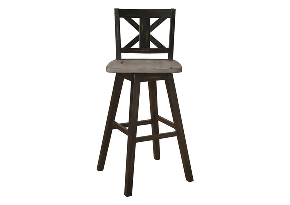 5602-29BK Amsonia Swivel Pub Height Chair