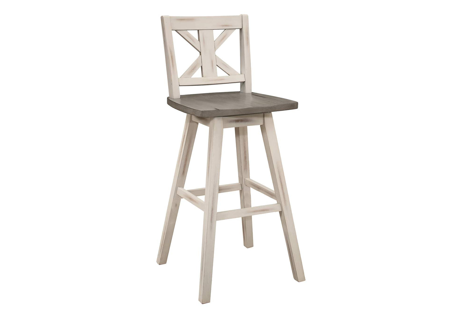 5602-29WT Amsonia Swivel Pub Height Chair