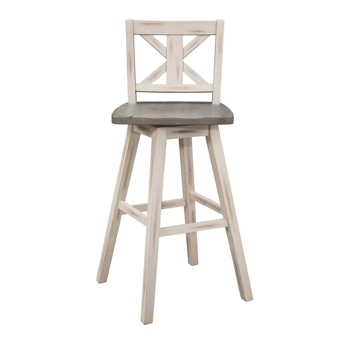 5602-29WT Amsonia Swivel Pub Height Chair