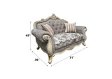 56021 Ragenardus Loveseat with 2 Pillows