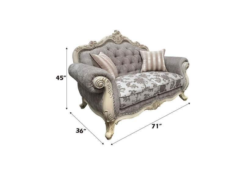 56021 Ragenardus Loveseat with 2 Pillows