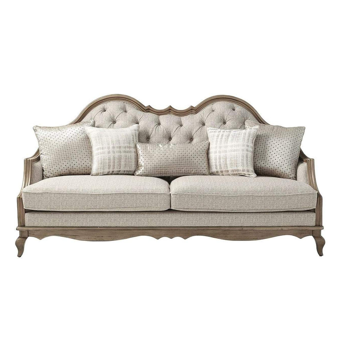 56050 Chelmsford Sofa with 5 Pillows