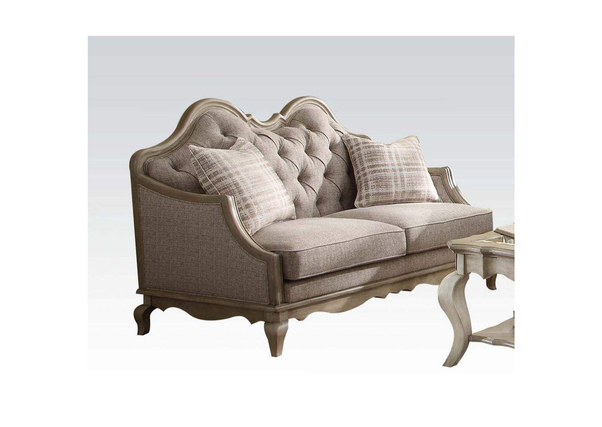56051 Chelmsford Loveseat with 2 Pillows