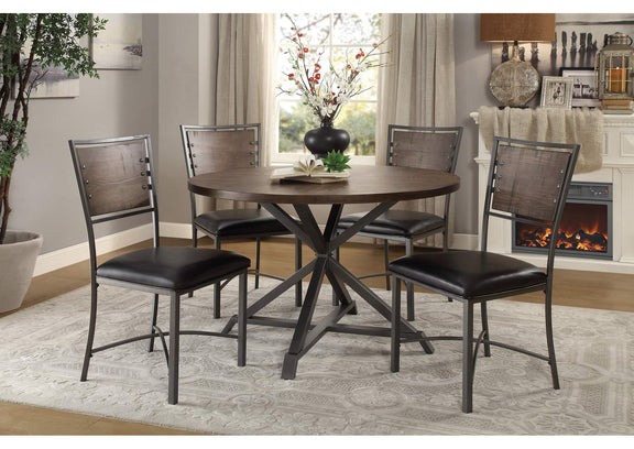 5606-45RD Fideo Round Dining Table